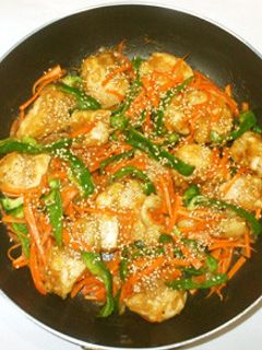鶏むね肉と香味野菜のやわらか簡単照り焼き-レシピのメイン写真