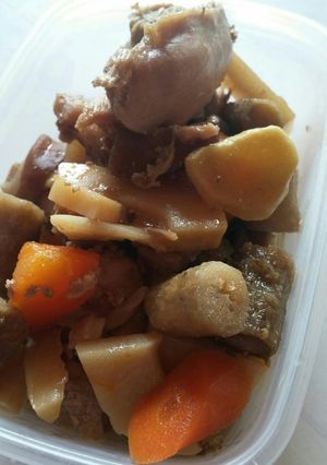 栄養満点!!鶏好きおつまみ筑前煮風!!-レシピのメイン写真