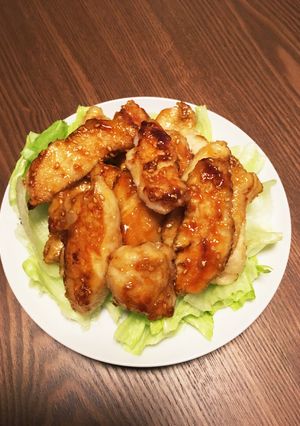 鶏胸肉の甘辛焼き-レシピのメイン写真