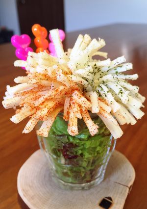 チーズdeカラフルフラワー-レシピのメイン写真