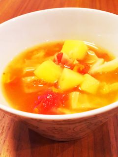 トマトの酸味♪トマトのシンプルスープ♪-レシピのメイン写真