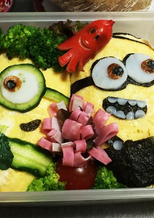 キャラ弁!ミニオンズ-レシピのメイン写真