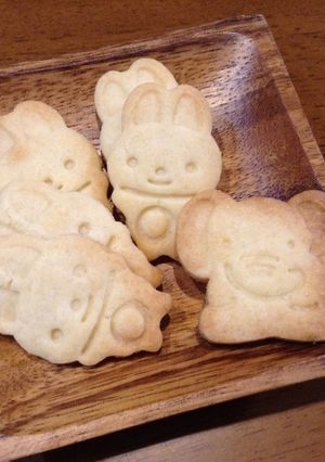 ココナッツオイルで玄米茶クッキー-レシピのメイン写真