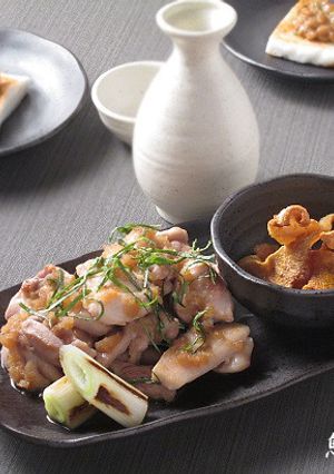 鶏ももおろしポン酢と皮せんべい-レシピのメイン写真