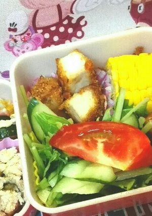 中学生女子 時短 簡単弁当43-レシピのメイン写真