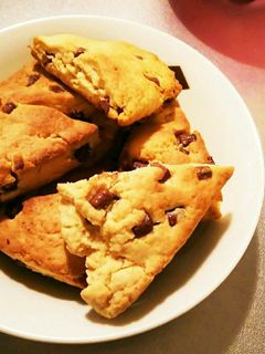 トースターでチョコチップスコーン-レシピのメイン写真