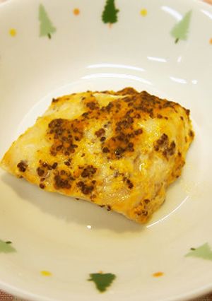 めかじきのマスタード焼き【学校給食】-レシピのメイン写真