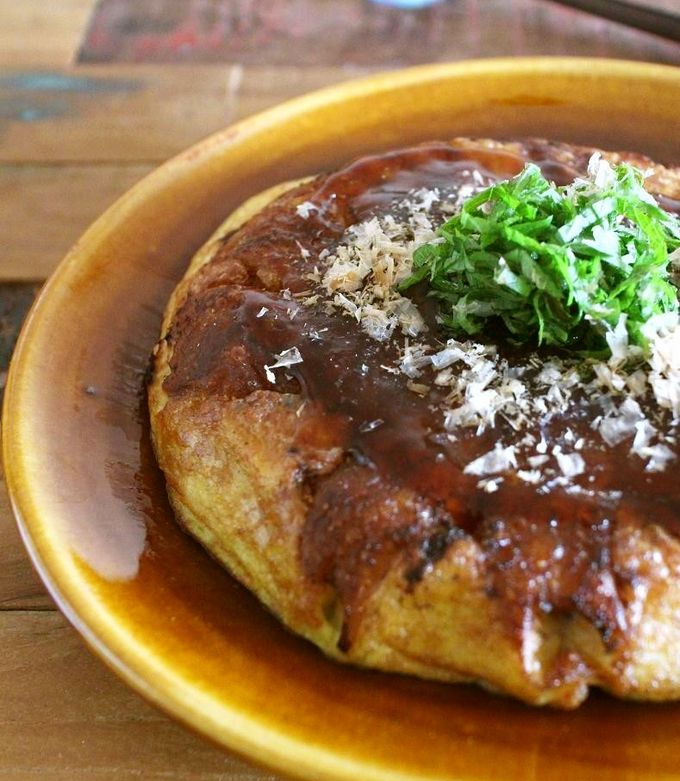 餃子と長芋のお好み焼き-レシピのメイン写真