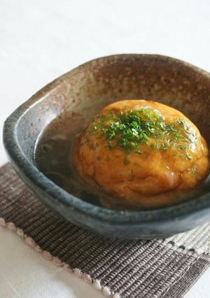 魚河岸あげの、さっぱり梅あん-レシピのメイン写真