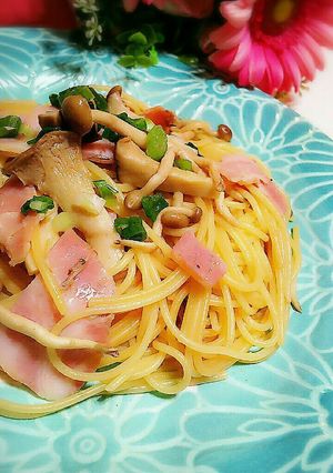 和風～♥きのこのバター醤油パスタ♥-レシピのメイン写真