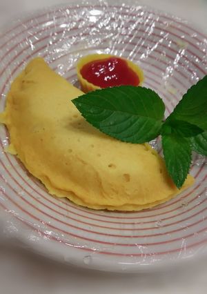 卵乳アレルギーに♪チーズinオムレツ-レシピのメイン写真
