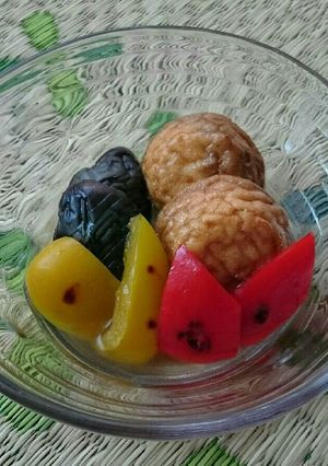 さっぱり美味♪夏野菜と魚河岸あげの冷し煮-レシピのメイン写真
