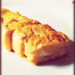 รูปของ 簡単♡フライパンで卵焼き♡
