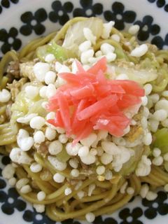 卵入り焼きそば-レシピのメイン写真