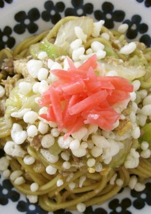卵入り焼きそば-レシピのメイン写真