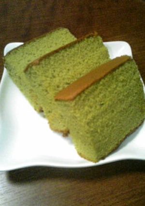 ■しっとり抹茶カステラ■-レシピのメイン写真