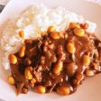 ラム肉と大豆のルーカレー