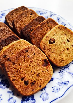 黒糖塩クッキー♪卵、バター不使用！-レシピのメイン写真