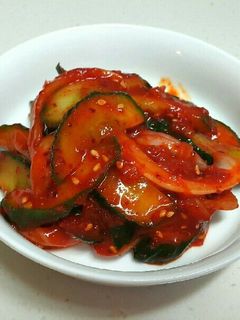 韓国常備おかずキュウリの和え物오이 무침-レシピのメイン写真