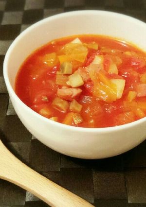 野菜たっぷり♪美味しい～ミネストローネ♡-レシピのメイン写真
