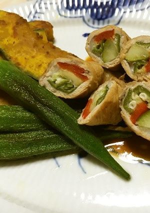 簡単すぎる！豚肉の夏野菜巻-レシピのメイン写真