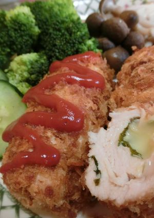 糖質オフ×さっくりささみチーズ フライ-レシピのメイン写真