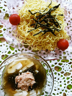 めかぶとろろの☆冷やし麺-レシピのメイン写真