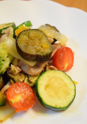 豚肉の白だし野菜炒め-レシピのメイン写真