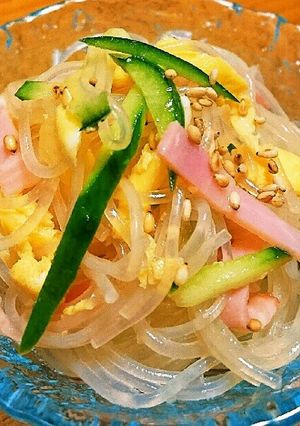 夏の定番☆春雨サラダ-レシピのメイン写真
