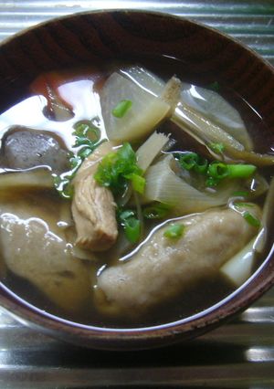 素朴なそばがき汁-レシピのメイン写真