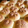 ピーナッツパン☆甘酒パワーでふわふわ♪