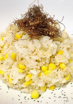 ひげ根も食べちゃおう！とうもろこしごはん-レシピのメイン写真