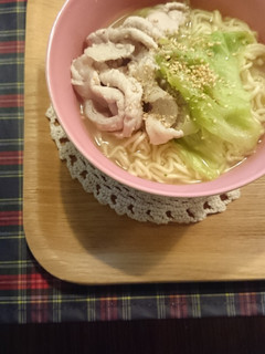 一緒にしゃぶしゃぶしちゃう?塩ラーメン♪-レシピのメイン写真