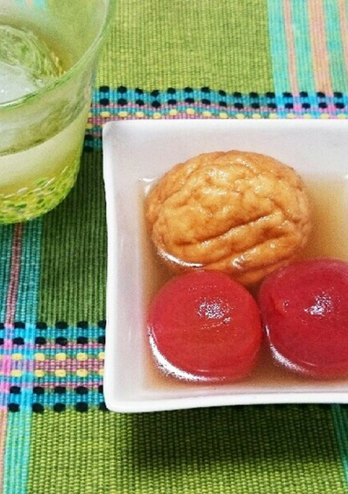 魚河岸あげとトマトの冷やおでん-レシピのメイン写真