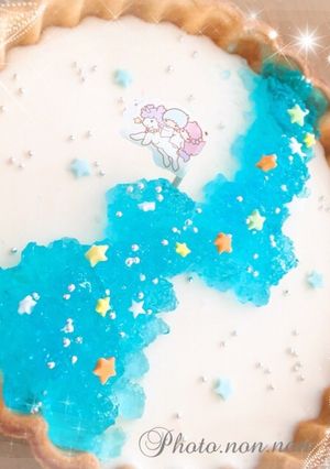 七夕⭐️レアチーズ〜天の川で待ち合わせ〜-レシピのメイン写真