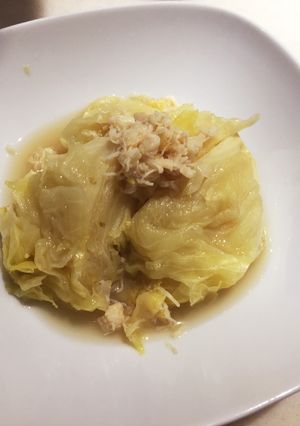 キャベツの大量消費！キャベツのホタテ煮！-レシピのメイン写真