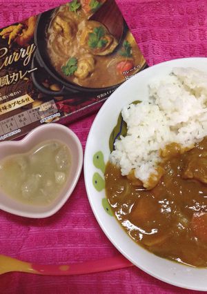 本格インド風カレーと離乳食のポトフ-レシピのメイン写真