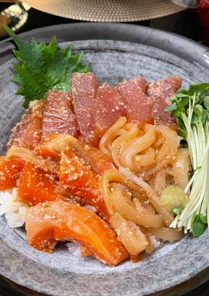 美味しい海鮮丼！-レシピのメイン写真