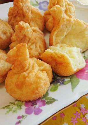ジャガバターがふわふわ♪変わり種揚げ餃子-レシピのメイン写真