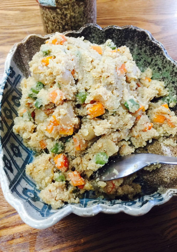 おからパウダーで簡単卯の花煮-レシピのメイン写真