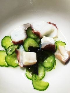 たこきゅう酢の物-レシピのメイン写真