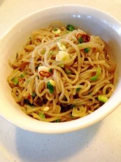 ラーメンの香り☆しらたき中華炒め-レシピのメイン写真