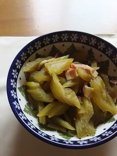 ふきとベーコンの簡単炒め煮-レシピのメイン写真