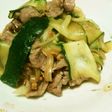 ♪野菜♪ズッキーニと豚肉の生姜炒め