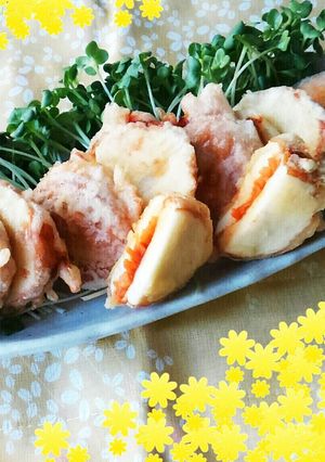 酒の肴☆魚河岸あげのピリ辛人参はさみ揚げ-レシピのメイン写真