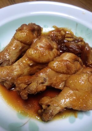 鳥手羽元さっぱり煮-レシピのメイン写真
