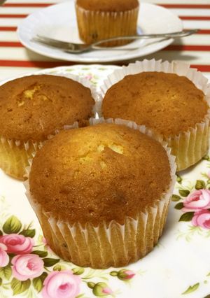 レーズンカップケーキ-レシピのメイン写真