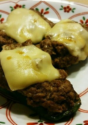 とろけるチーズ☆ピーマンの肉詰め-レシピのメイン写真