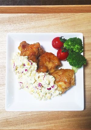 ご飯が進む！お手軽、揚げないチキン南蛮！-レシピのメイン写真