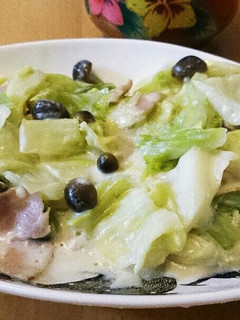失敗なし♪キャベツとベーコンのクリーム煮-レシピのメイン写真